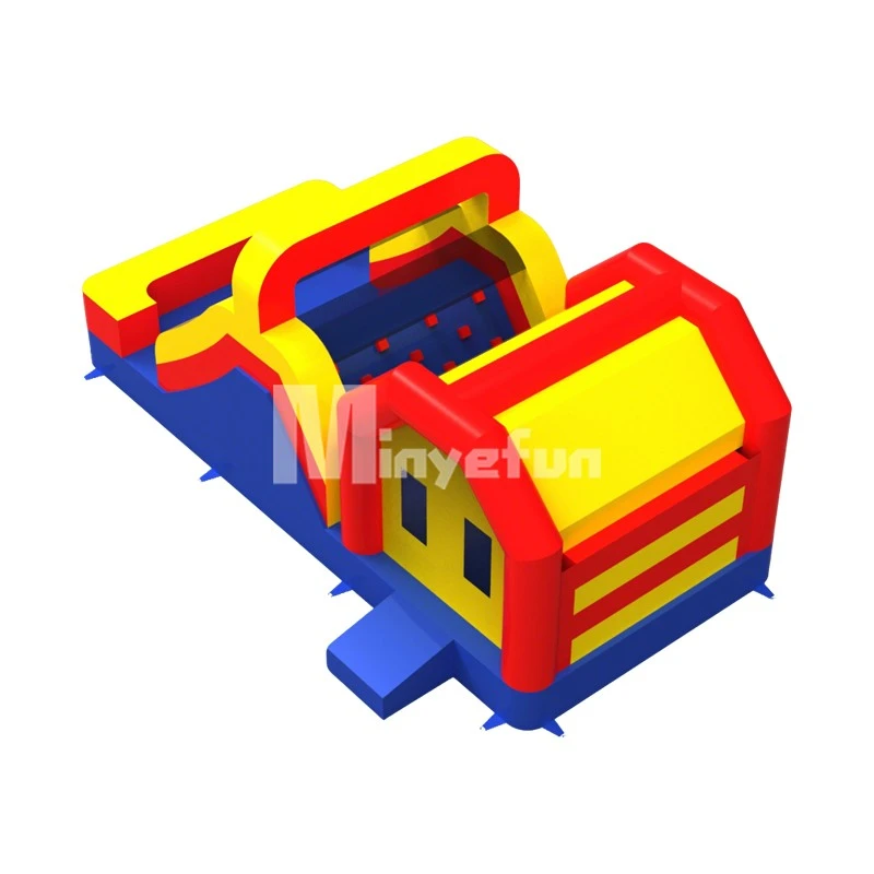 Heavy Duty Bouncy Castle With Slide factory